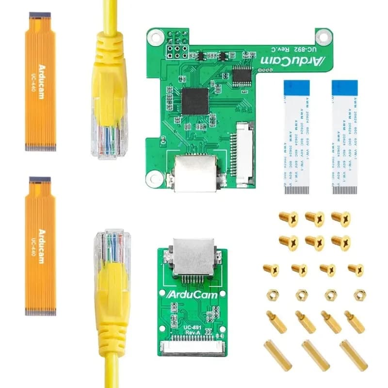 Комплект удлинителя сетевого кабеля Arducam для камеры Raspberry Pi