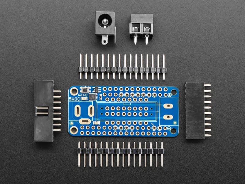 Комплект Adafruit RGB Matrix Featherwing — для перьев M0 и M4