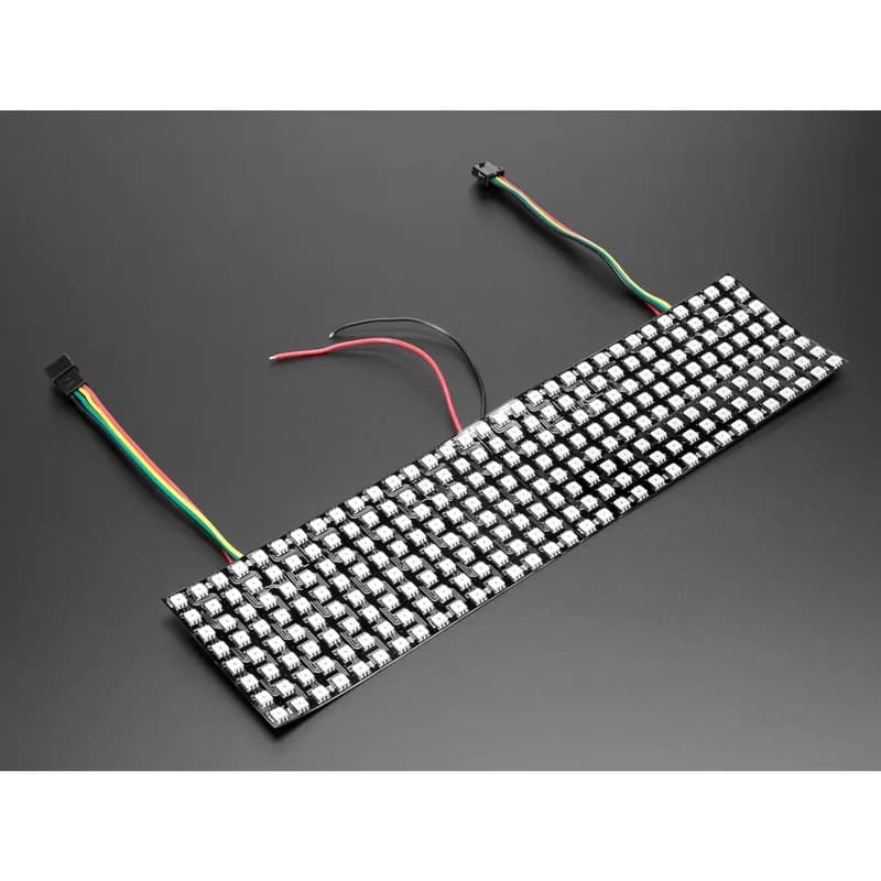 Гибкая матрица Adafruit DotStar Matrix 8x32 – 256 светодиодных пикселей RGB