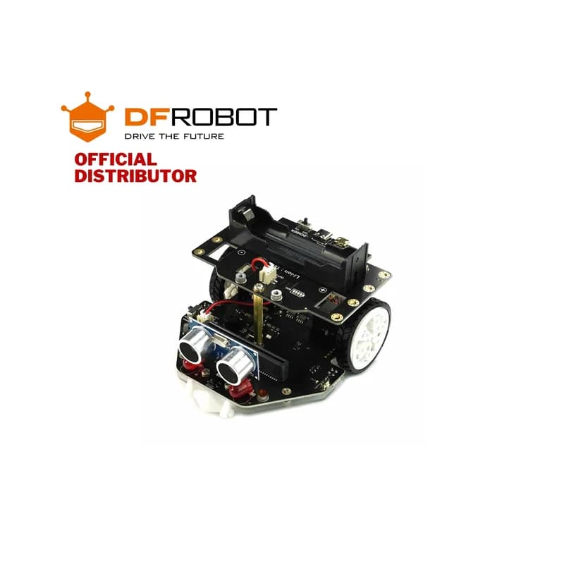 micro:Maqueen Plus V2 (батарея 18650) — робот для продвинутого обучения STEM для micro:bit | MBT0021-RU-18650
