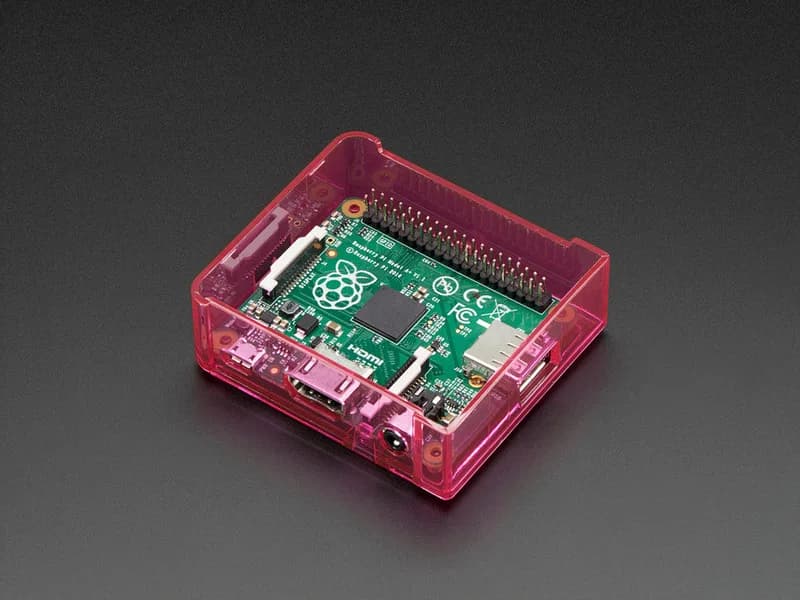 Pi Model A+ — розовый
Основание корпуса