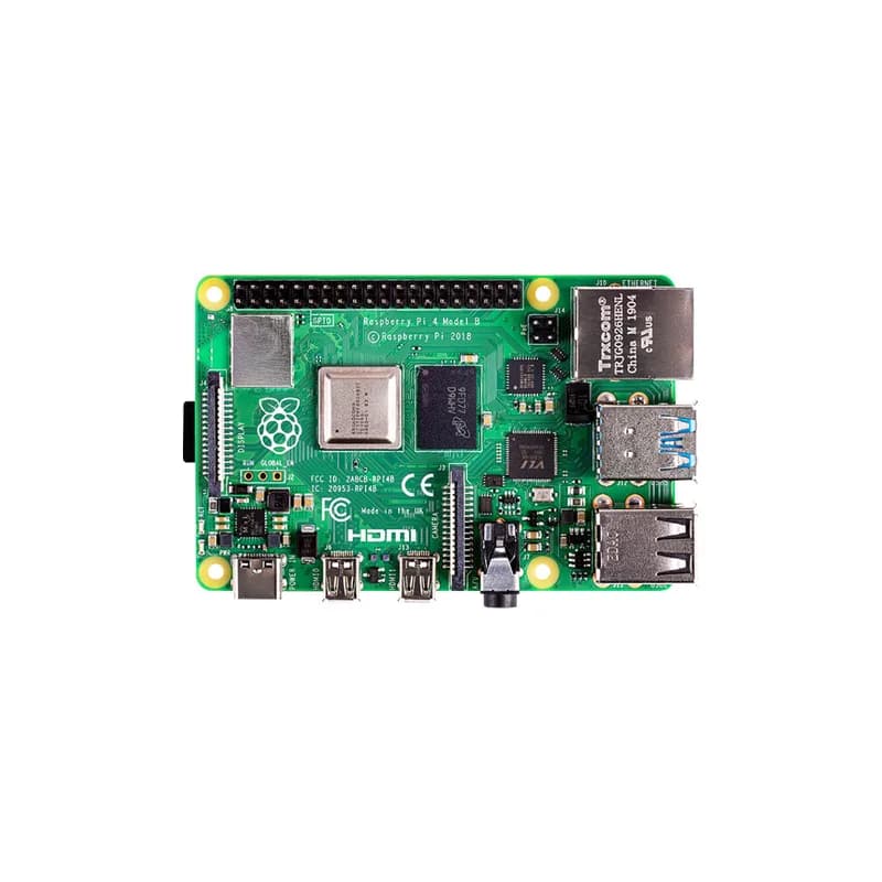 Raspberry Pi 4B 4G/8G для программирования Python AI Vision, плата для разработки Linux с глубоким обучением