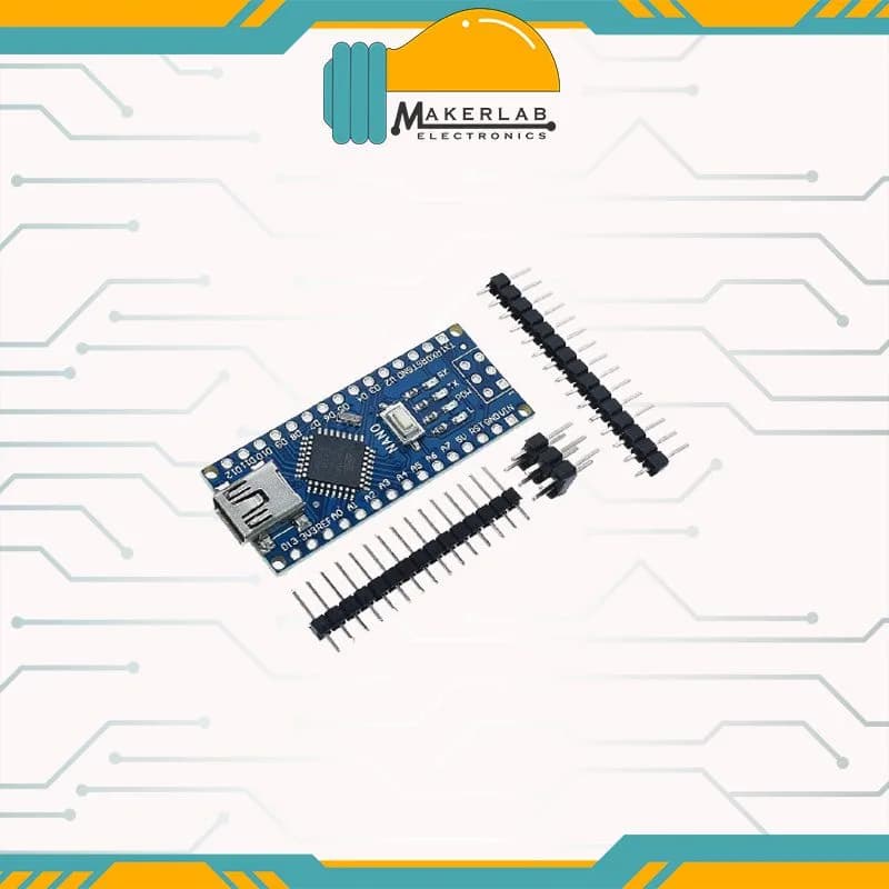 Nano ATmega328P CH340G Непаянный на базе Arduino®
