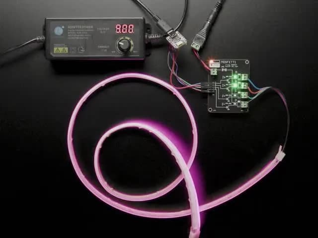 Плата драйвера 4-канального MOSFET Mosfetti от Monk Makes
