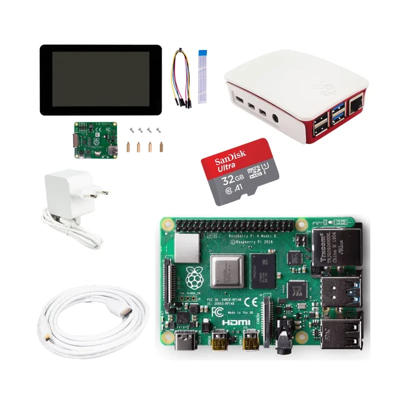 Создайте свой собственный компьютер с настольным комплектом Raspberry Pi 4 Model B с оперативной памятью 4 ГБ