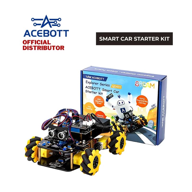 Стартовый комплект для умного автомобиля ACEBOTT ESP32