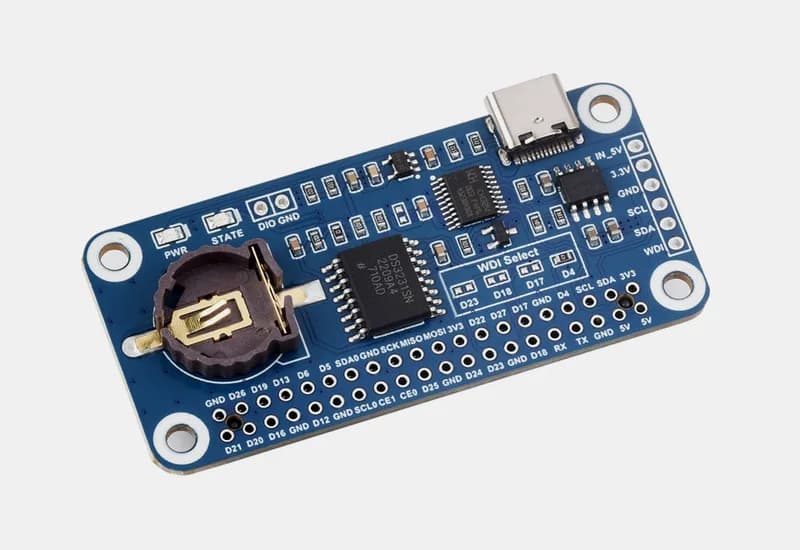 ШЛЯПА Waveshare Raspberry Pi RTC (B)