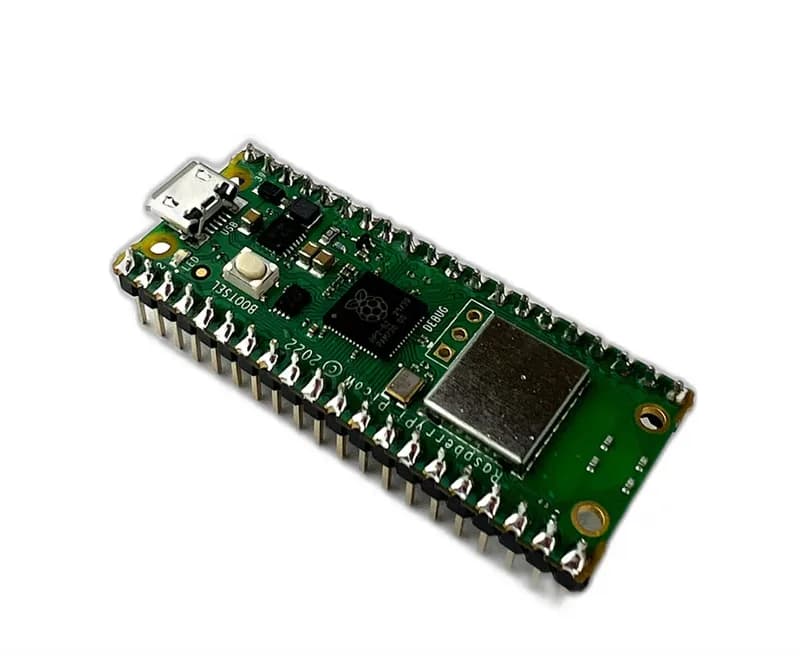 Raspberry Pi Pico WH — беспроводная связь Pico с припаянными разъемами