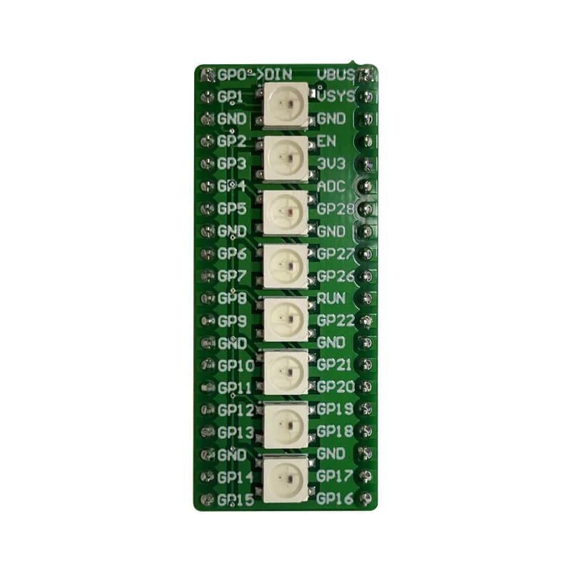 Интеллектуальные светодиоды RGB для R PI PICO