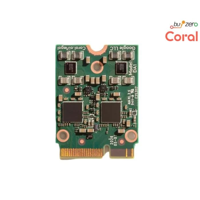 Ускоритель Google Coral M.2 с двойным краем TPU