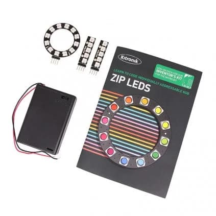 Дополнительный пакет светодиодов ZIP для Kitronik Inventors Kit для micro:bit