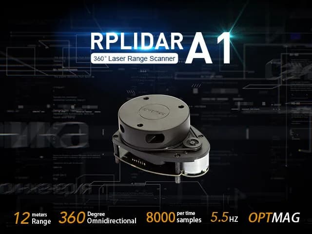RPLiDAR A1M8 Комплект лазерного сканера на 360 градусов - дальность 12 м