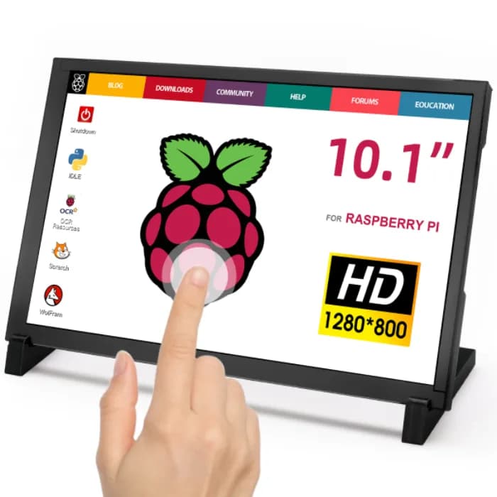 Elecrow 10,1-дюймовый сенсорный экран 1280x800 для Raspberry Pi и Jetson Nano PC