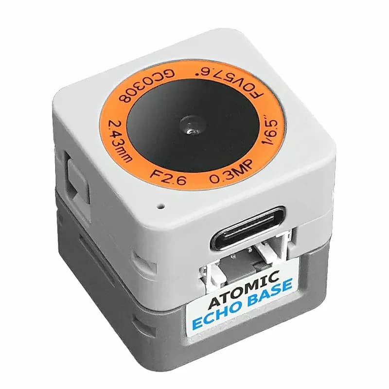 Комплект чат-бота AtomS3R-CAM AI (8 МБ PSRAM)