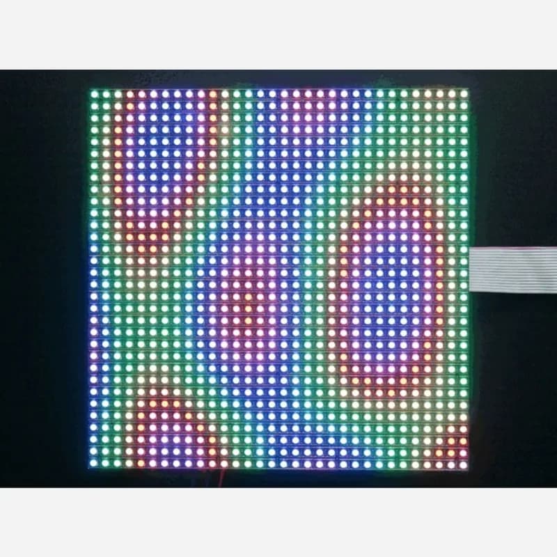 32x32 RGB светодиодная матричная панель - шаг 5 мм