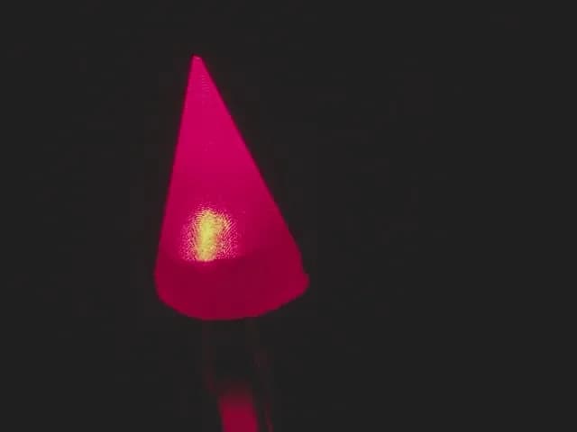 dLUX-dLITE Красные светодиоды в форме шипов, 5 шт. от Unexpected Labs