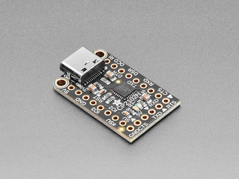 Adafruit CP2102N Friend — преобразователь USB в последовательный порт