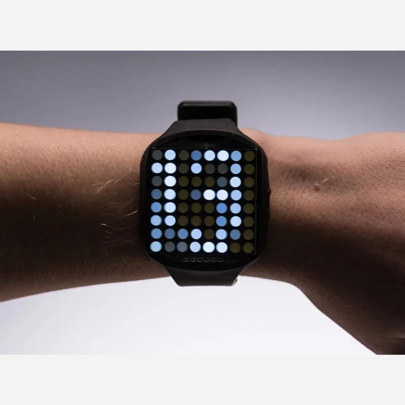 TIMESQUARE DIY — белая матрица с дисплеем