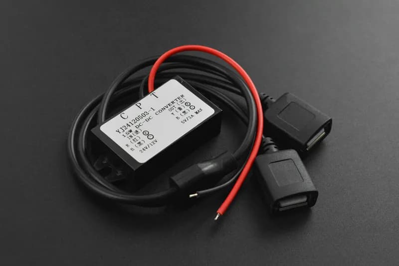 5V 3A Dual USB понижающий преобразователь