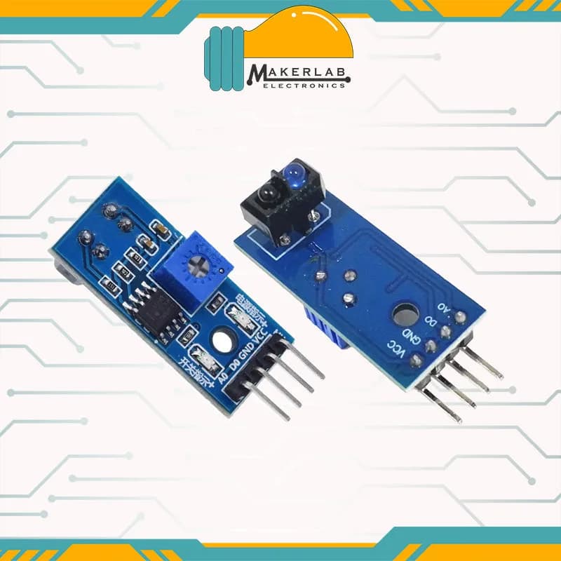1-канальный модуль датчика слежения за синей линией для Arduino Raspberry Pi