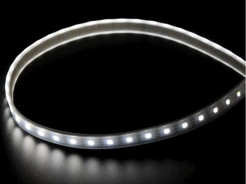 Светодиодная лента Adafruit DotStar — APA102 Холодный белый — 60 светодиодов/м