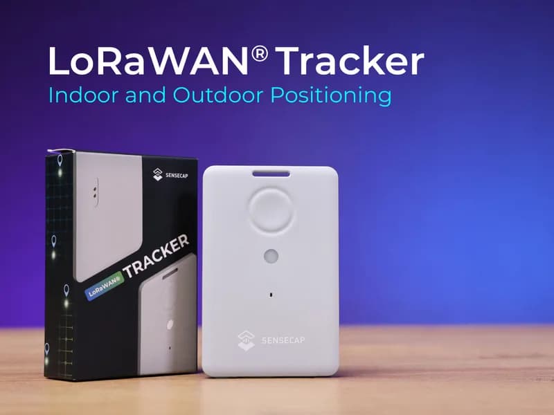 Трекер SenseCAP T1000-B LoRaWAN для внутреннего и наружного позиционирования