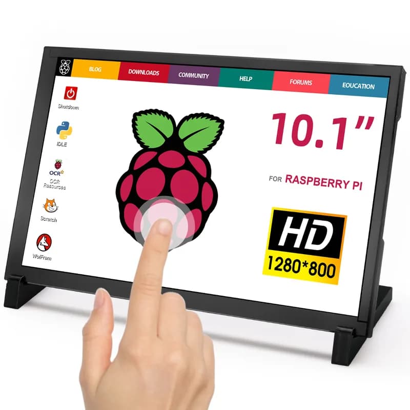 Elecrow 10,1-дюймовый дисплей IPS 1280x800 акриловый корпус сенсорный экран, совместимый с ПК Raspberry Pi Jetson Nano