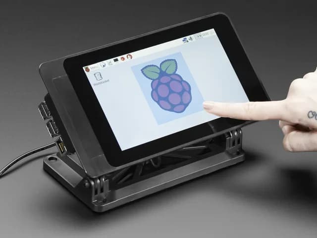 SmartiPi Touch - Подставка для сенсорного дисплея Raspberry Pi 7 дюймов