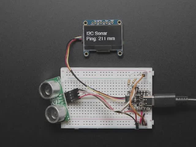Ультразвуковой датчик расстояния с интерфейсом I2C - RCWL-1601