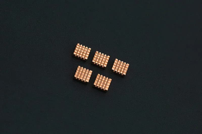 Комплект радиаторов из чистой меди, 5 шт.