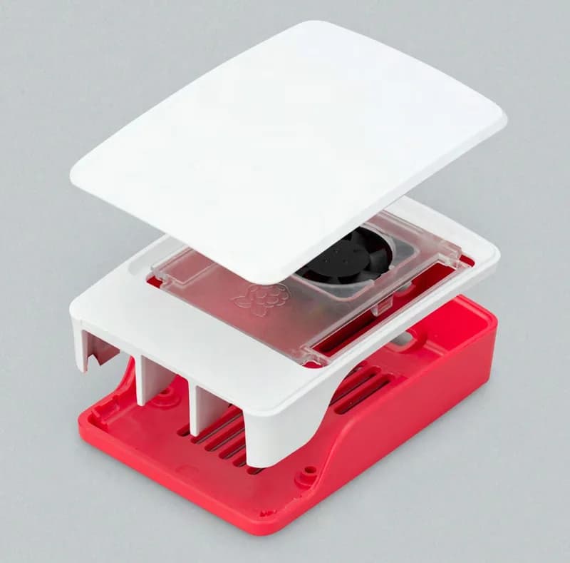 Raspberry Pi 5 Красный/Белый