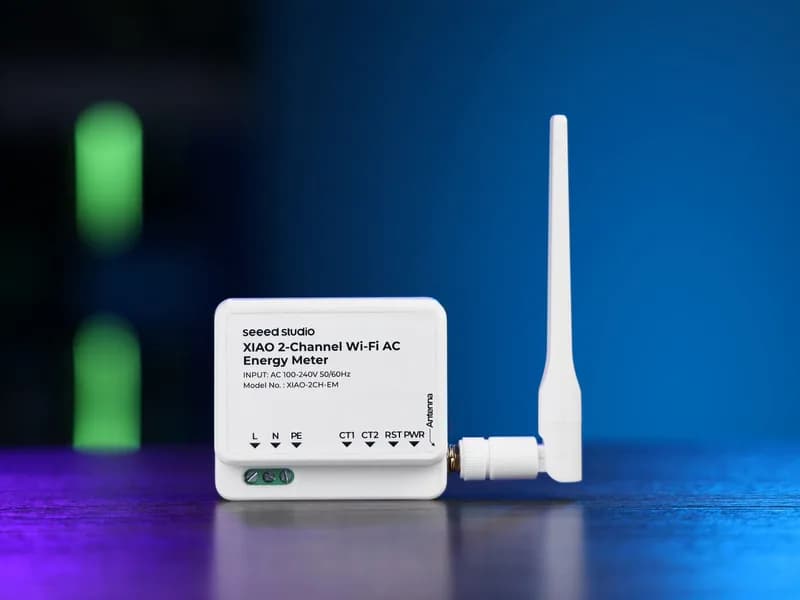 Комплект 2-канального Wi-Fi счетчика энергии переменного тока XIAO