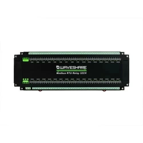 32-канальный релейный модуль Modbus RTU, интерфейс RS485, с несколькими цепями защиты изоляции
