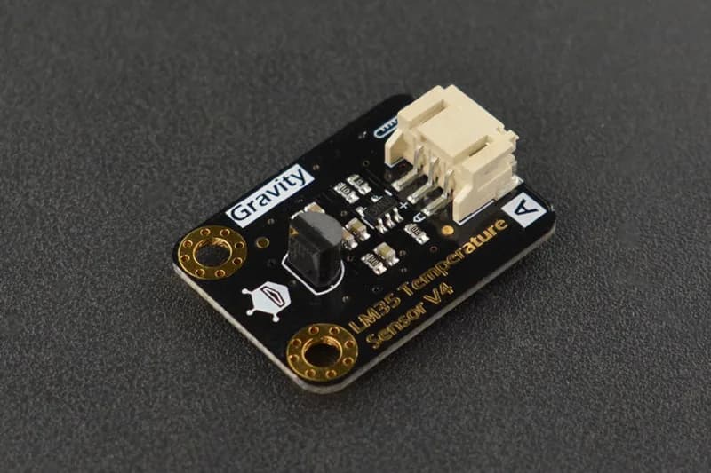 Gravity: Аналоговый датчик температуры LM35 для Arduino