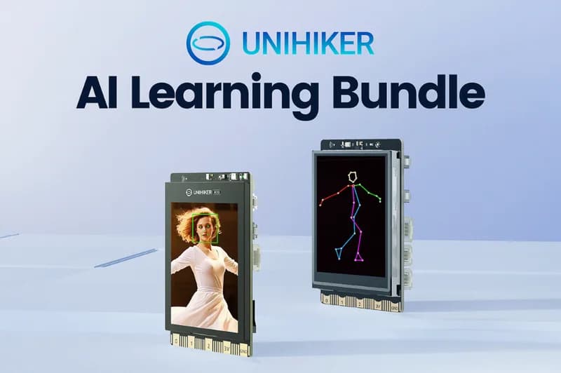 UNIHIKER K10 + M10 Набор инструментов для изучения кода AI и IoT (от начинающего до продвинутого уровня)