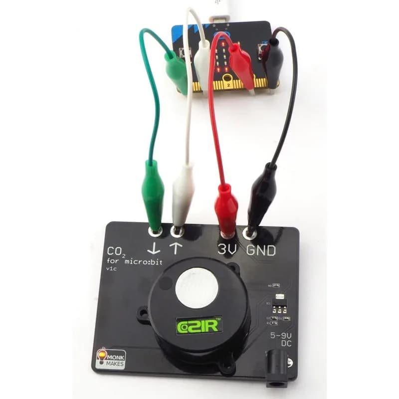 Монк делает датчик CO2 для micro:bit