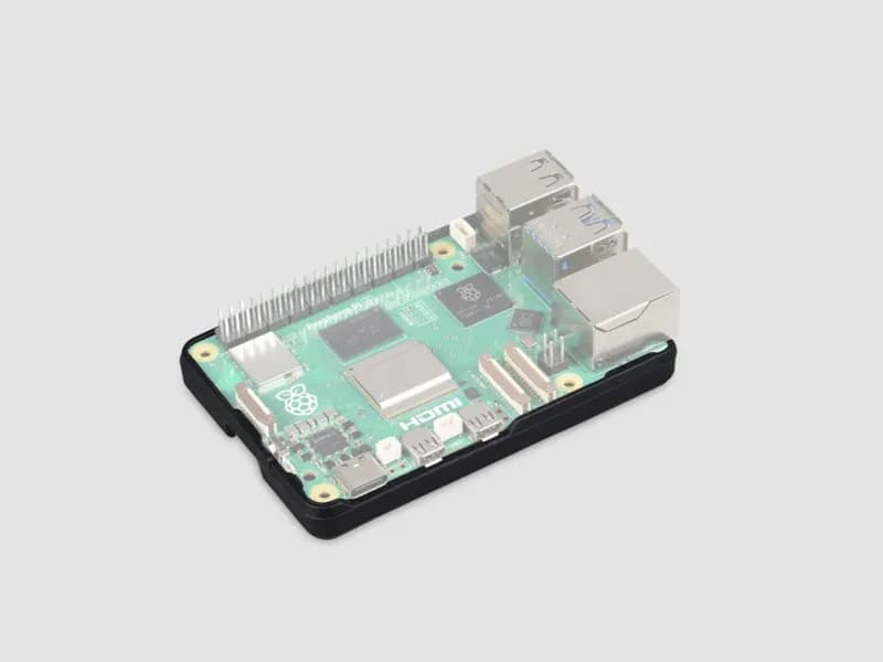 Защитный силиконовый бампер для Raspberry Pi 5