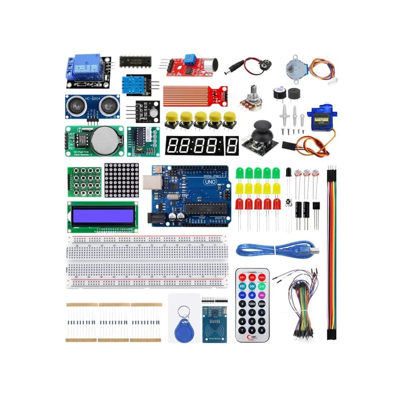 Обновленный стартовый комплект Makerlab для Uno R3
