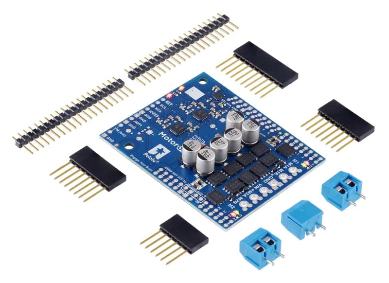 Motoron M2S24v16 Двойной мощный щиток контроллера двигателя для Arduino