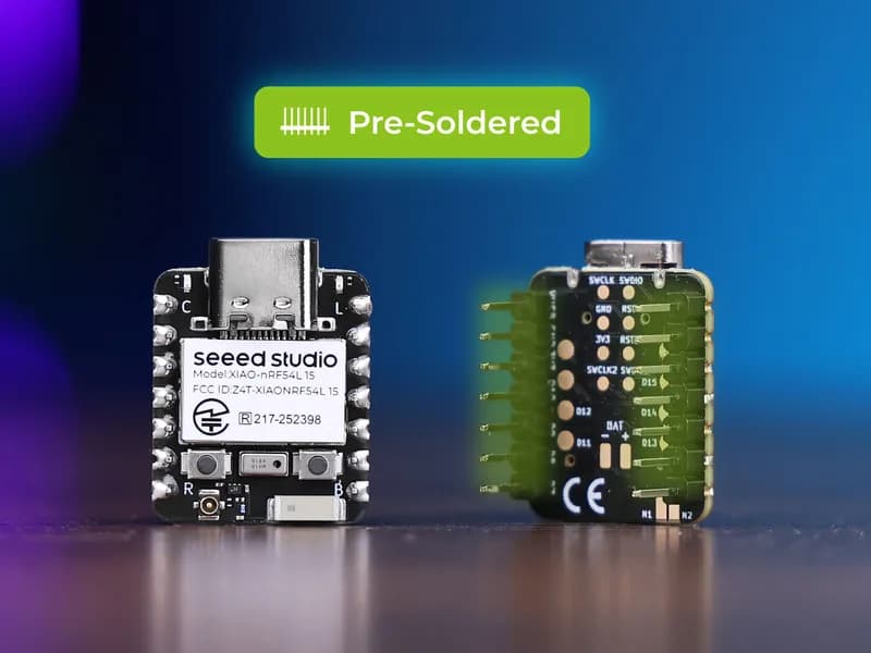 Seeed Studio XIAO nRF54L15 Sense (предварительно припаянный)