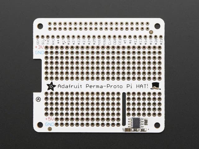 Adafruit Perma-Proto HAT для мини-комплекта Pi — с EEPROM