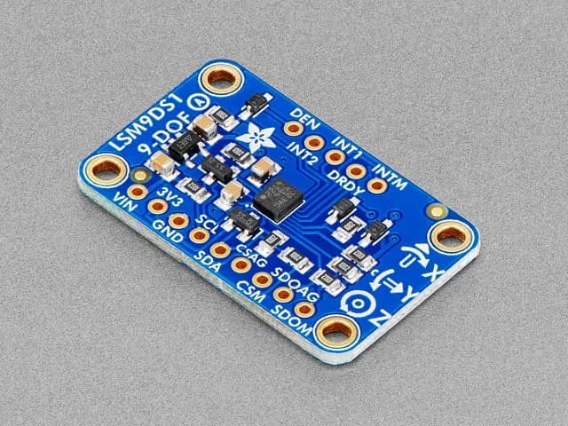 Коммутационная плата Adafruit 9-DOF Accel/Mag/Gyro+Temp — LSM9DS1