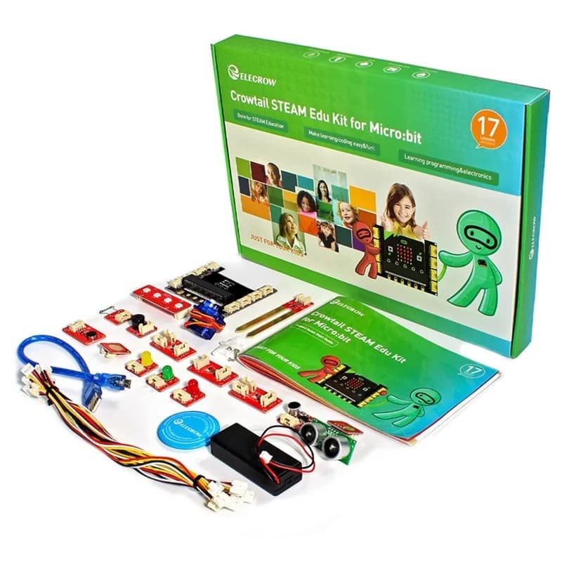 Учебный комплект Crowtail STEAM для Micro:bit - без платы Micro:bit
