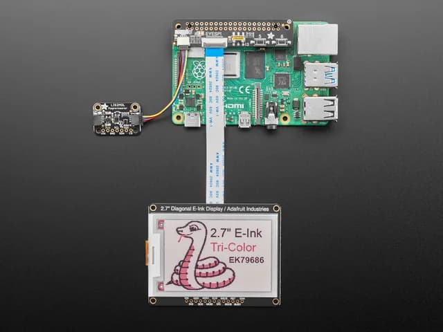 Берет Adafruit EYESPI Pi - Пуговицы, EYESPI и STEMMA QT
