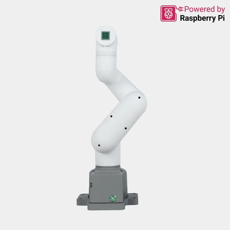 Elephant Robotics myCobot 320 Pi 2022 — полезная нагрузка 1 кг, совместная роботизированная рука Raspberry Pi с 6 степенями свободы (с плоским основанием)
