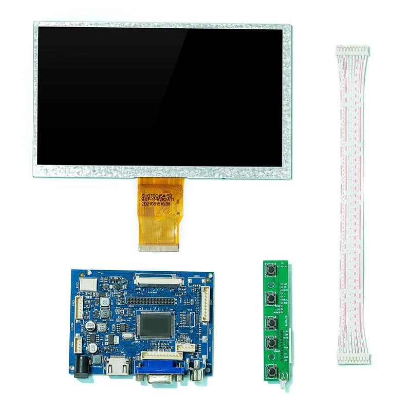 7-дюймовый TFT-дисплей 1024x600 для Raspberry Pi B+ Pcduino Banana Pi