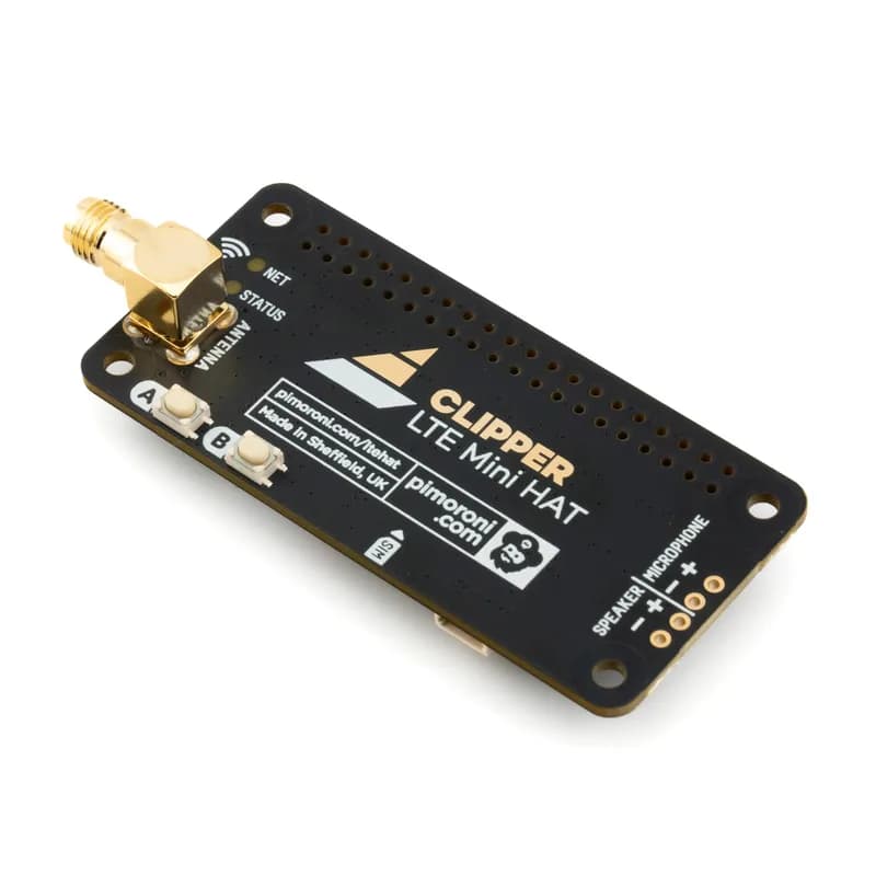 Clipper HAT Mini (LTE 4G для Raspberry Pi)