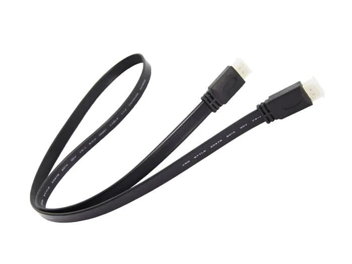 Плоский кабель HDMI «папа-папа» длиной 1 м, поддержка 3D для HDTV-кабеля для компьютеров и планшетов