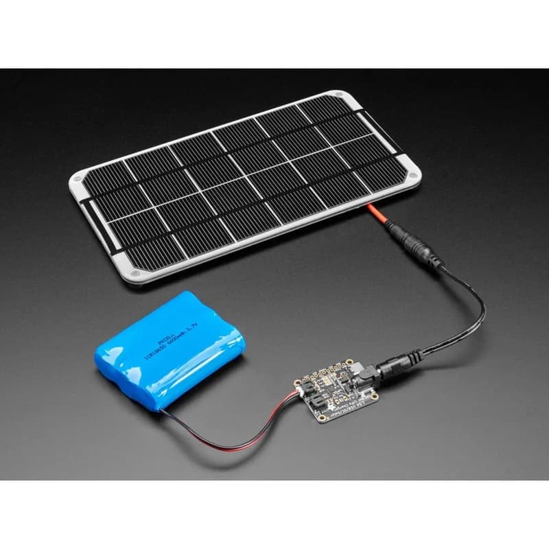 Adafruit Универсальное зарядное устройство USB/DC/Солнечное литий-ионное/полимерное зарядное устройство - bq24074