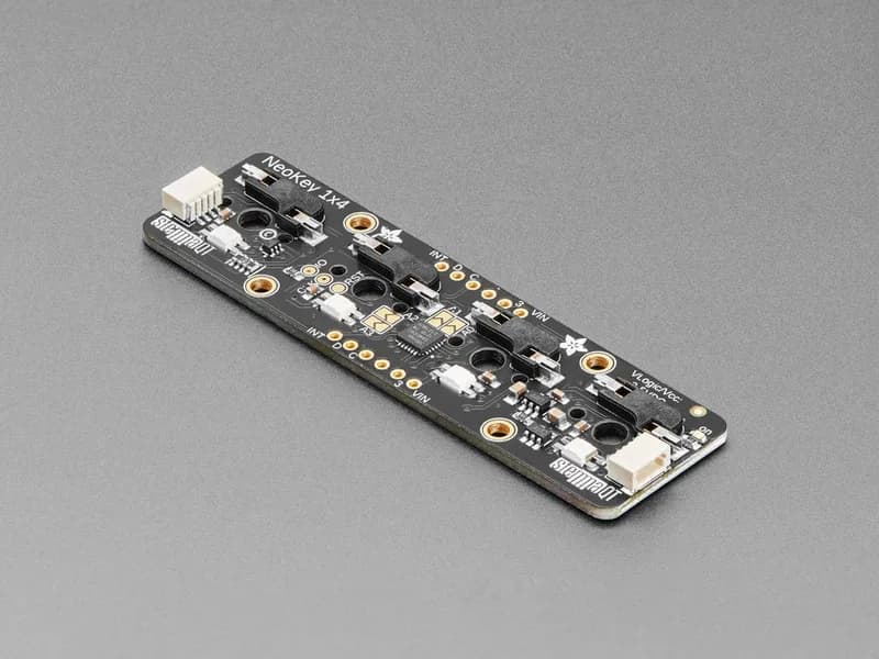 STEMMA QT/Qwiic MX NeoKey 1x4 I2C NeoPixel